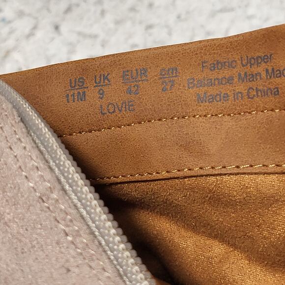 NWT ZODIAC Women's Lovie Bootie Ankle Boots Fog Grey size 11 - Picture 7 of 8